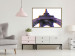 Wall Poster Architectural Hypnosis - purple Eiffel Tower from a frog's perspective 117935 additionalThumb 5