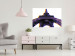 Wall Poster Architectural Hypnosis - purple Eiffel Tower from a frog's perspective 117935 additionalThumb 21
