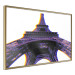 Wall Poster Architectural Hypnosis - purple Eiffel Tower from a frog's perspective 117935 additionalThumb 12