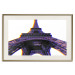 Wall Poster Architectural Hypnosis - purple Eiffel Tower from a frog's perspective 117935 additionalThumb 20