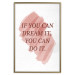 Wall Poster You Can Do It - red English texts on a white background 122935 additionalThumb 20