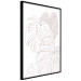 Wall Poster Creamy Monstera - botanical sketches of several monstera leaves on a white background 123135 additionalThumb 12