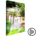 Canvas Print Paradise Waterfall (1 Part) Vertical 123335 additionalThumb 6
