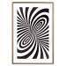Poster Deep Hypnosis - black and white abstract illusion with hypnotic effect 123935 additionalThumb 14