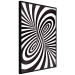 Poster Deep Hypnosis - black and white abstract illusion with hypnotic effect 123935 additionalThumb 10