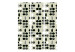 Room Divider Black and White Dots (3-piece) - geometric pattern on a light background 124335 additionalThumb 3
