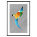 Poster Parrot in Circles - abstract colorful bird made of geometric figures 126935 additionalThumb 20