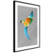 Poster Parrot in Circles - abstract colorful bird made of geometric figures 126935 additionalThumb 6