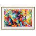 Wall Poster Colorful Giant - multicolored elephant composition in a watercolor motif 127035 additionalThumb 20