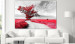 Large canvas print Tree near the Road - Red [Large Format] 128735 additionalThumb 5