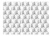 Room Divider Screen 3D Cubes (5-piece) - geometric figures in white abstraction 128935 additionalThumb 3