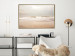 Poster Sea After the Storm - beach and sea landscape with waves against a gray sky 129835 additionalThumb 10
