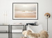 Poster Sea After the Storm - beach and sea landscape with waves against a gray sky 129835 additionalThumb 24