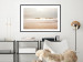 Poster Sea After the Storm - beach and sea landscape with waves against a gray sky 129835 additionalThumb 23