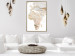 Poster Hot Continent - light wall texture in the shape of the African continent 131835 additionalThumb 7