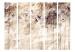 Folding Screen Paper Nature II (5-piece) - flying birds and forest landscape in the background 133135 additionalThumb 3