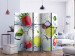 Room Divider Screen Fruit Cocktail II (3-piece) - juicy composition in strawberries 133235 additionalThumb 2