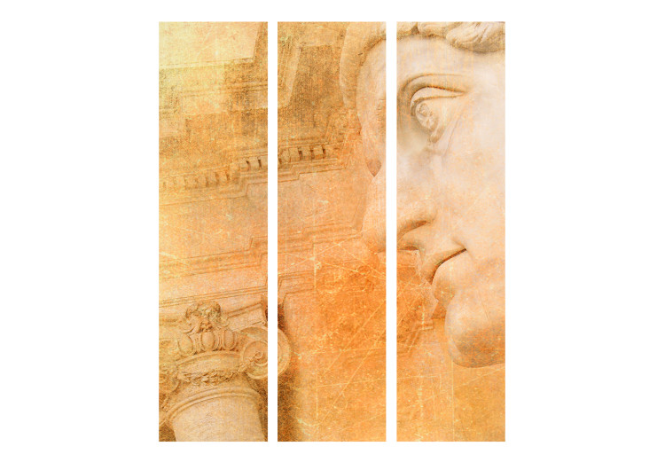 Room Divider Greek God - human sculpture against columns in a retro motif 133835 additionalImage 3