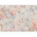 Photo Wallpaper Colourful subtle flowers - plant motif with leaves in vintage style 136335 additionalThumb 1