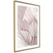 Poster Hot Morning - a summer composition with white leaves in a scandi boho style 136535 additionalThumb 2