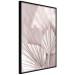 Poster Hot Morning - a summer composition with white leaves in a scandi boho style 136535 additionalThumb 7