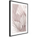 Poster Hot Morning - a summer composition with white leaves in a scandi boho style 136535 additionalThumb 5
