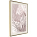Poster Hot Morning - a summer composition with white leaves in a scandi boho style 136535 additionalThumb 2