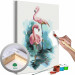 Paint by Number Kit Two Flamingos 138435