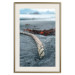 Poster Cruise Memory - majestic landscape of a dark beach with laid ropes 138735 additionalThumb 24