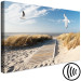 Canvas Print Beach and Seagulls (1-piece) Wide - summer sky and sea in the distance 143835 additionalThumb 6