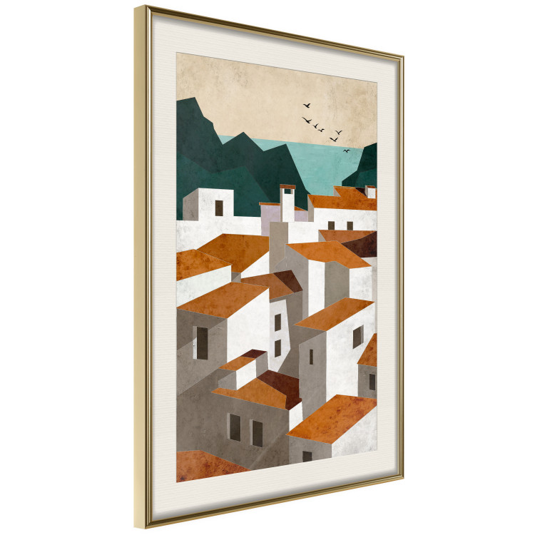 Poster The Town - Landscape of Mountains, Sea and Mediterranean Architecture 145535 additionalImage 10