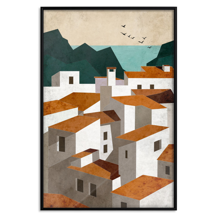 Poster The Town - Landscape of Mountains, Sea and Mediterranean Architecture 145535 additionalImage 24
