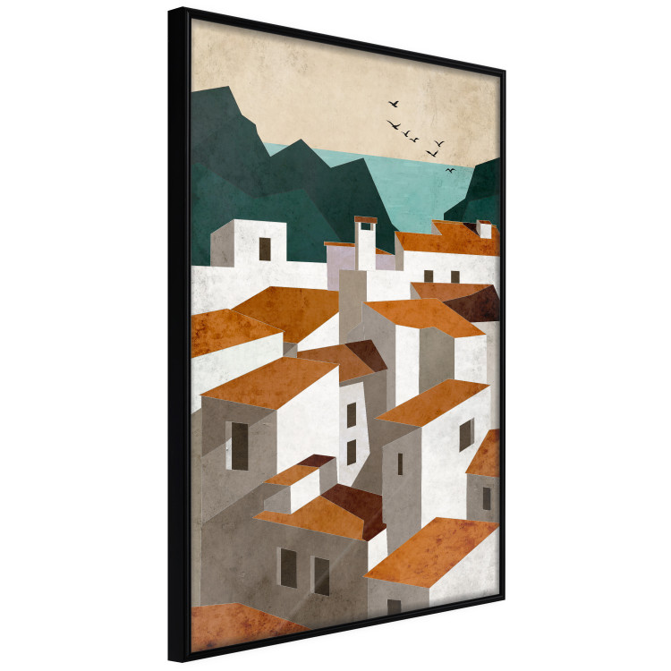 Poster The Town - Landscape of Mountains, Sea and Mediterranean Architecture 145535 additionalImage 5