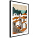 Poster The Town - Landscape of Mountains, Sea and Mediterranean Architecture 145535 additionalThumb 8