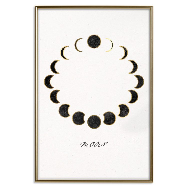 Poster Moon Phases - Minimalist Journey of a Celestial Body 146135 additionalImage 23