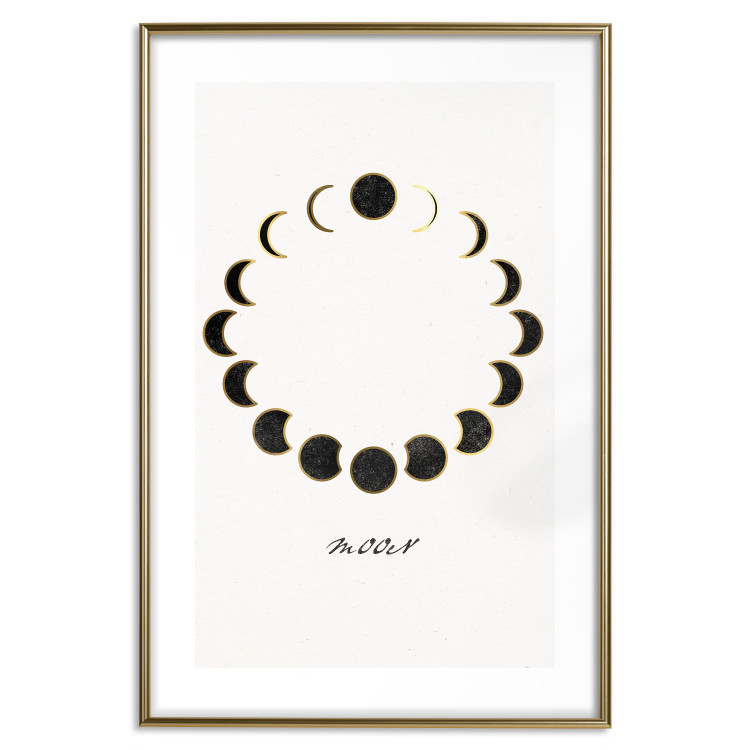 Poster Moon Phases - Minimalist Journey of a Celestial Body 146135 additionalImage 20