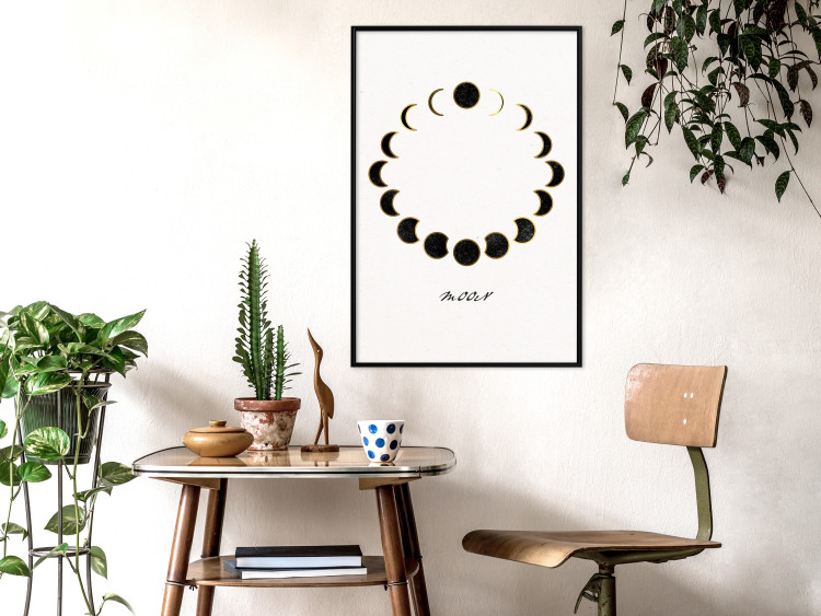 Poster Moon Phases - Minimalist Journey of a Celestial Body 146135 additionalImage 9