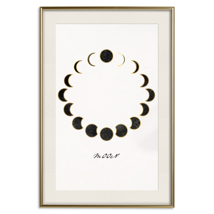Poster Moon Phases - Minimalist Journey of a Celestial Body 146135 additionalImage 24