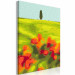 Paint by Number Kit Green Fields - Summer Landscape with Poppies, Barley and Cypress Trees in the Meadow 147335 additionalThumb 4