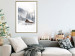 Poster Winter Morning - Sunrise Landscape Over the Mountains, a Cottage and a Forest 148435 additionalThumb 13