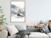 Poster Winter Morning - Sunrise Landscape Over the Mountains, a Cottage and a Forest 148435 additionalThumb 14