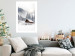 Poster Winter Morning - Sunrise Landscape Over the Mountains, a Cottage and a Forest 148435 additionalThumb 9