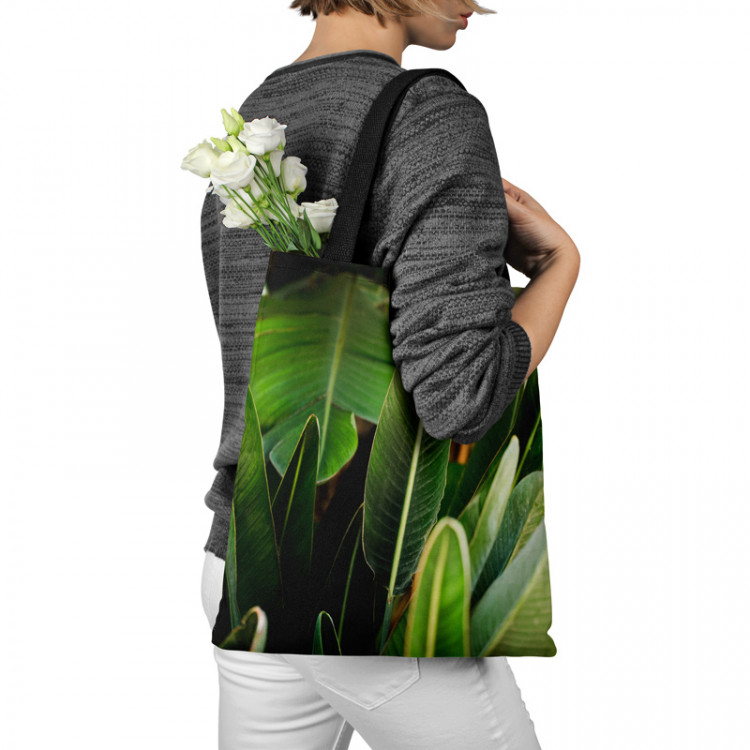 Shopping Bag Paradise Strelitzia - a composition with rich detail of exotic plants 148535 additionalImage 3