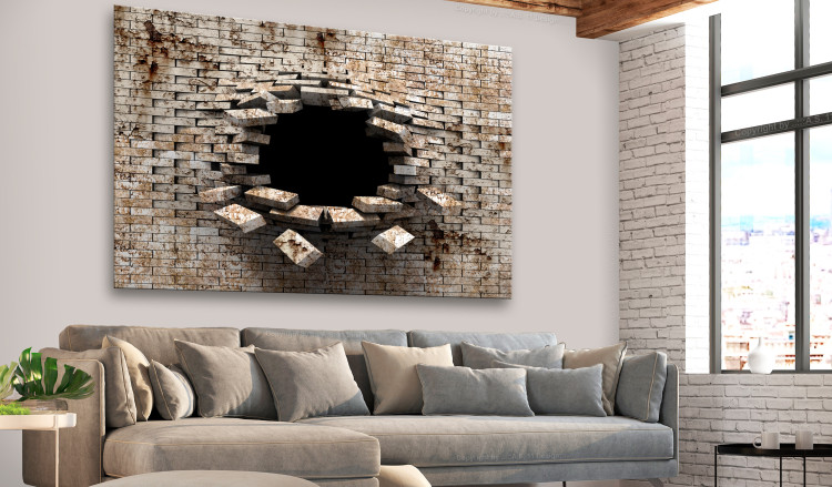 Large canvas print A Break in the Wall [Large Format] 150835 additionalImage 5
