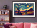 Poster Impressionistic Landscape - Mountains and Fields Under a Sky Full of Stars 151135 additionalThumb 19