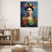 Large canvas print Frida Kahlo - Colorful Portrait With Visible Brushstrokes [Large Format] 152235 additionalThumb 5