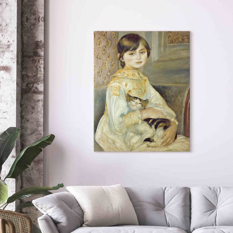 Art Reproduction Julie Manet with Cat 152335 additionalImage 3