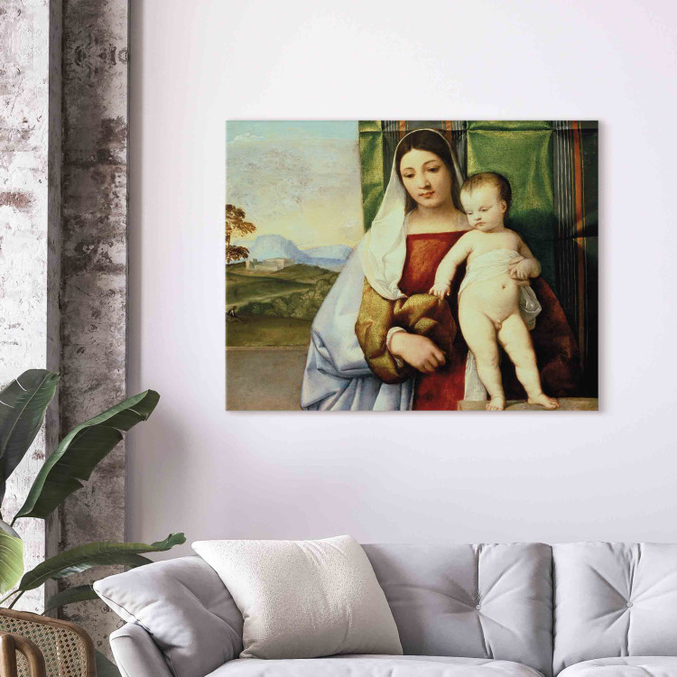 Reproduction Painting Maria mit Kind 153635 additionalImage 3