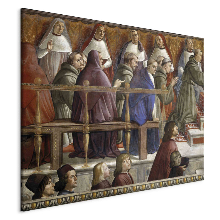 Reproduction Painting Confirmation of St.Francis of Assisi's Rules of the Order by Pope Honorius III 154235 additionalImage 2