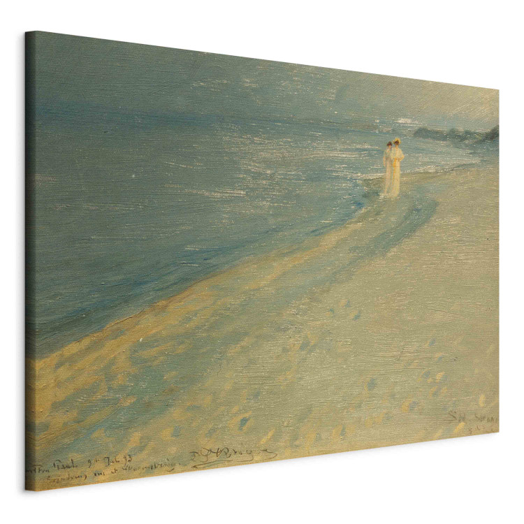 Art Reproduction Summer evening at south beach of Skagen 154935 additionalImage 2